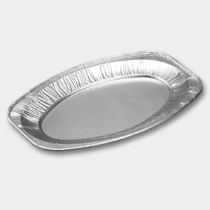 ALUMINIUMSFAT OVALT 430X287X25MM(5)