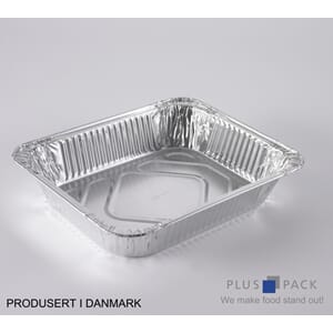 ALUMINIUMSFORM M/LOKK 3600ML GASTRONOM(10)