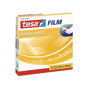 TAPE TESA DOBBELTSIDIG 19MMX33M