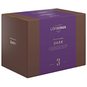 KAFFE LØFBERGS DARK FT/EKO AUTOMATMALT 0,5KG (6)