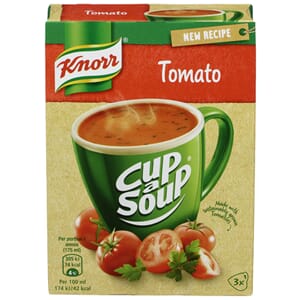 CUP SOUP TOMAT KNORR 3PK X12