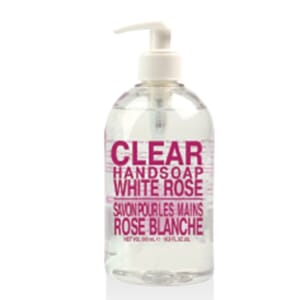 HÅNDSÅPE CLEAR WHITE ROSE 0,5L