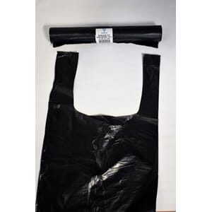 KNYTESEKK SORT 100L 42MYHÅNDTAK TRIOPLAST (10)