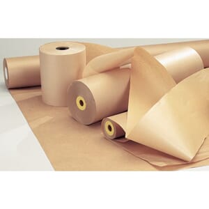 Papir Ubleket kraft 100G 125cm 10Kg/Rull