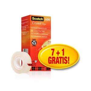 TAPE SCOTCH KRYSTALL  19MMX33M (8)