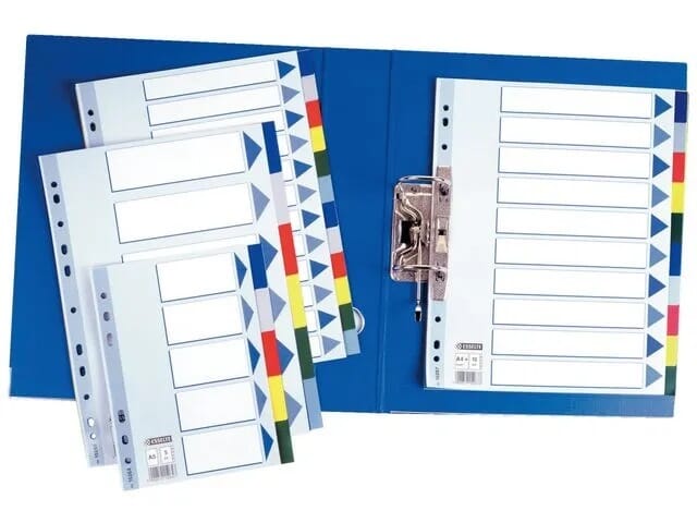 Registere og skilleblad