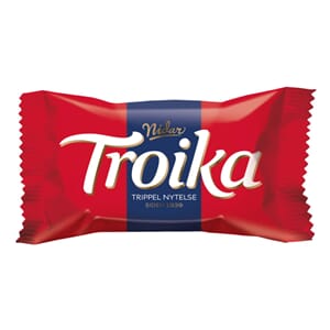 SJOKOLADE TROIKA BIT I BOKS NIDAR 3KG