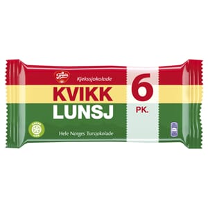 SJOKOLADEKVIKK LUNSJ 6PK A 47GR FREIA