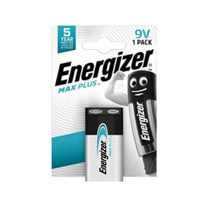BATTERI ENERGIZER 9V MAX PLUS