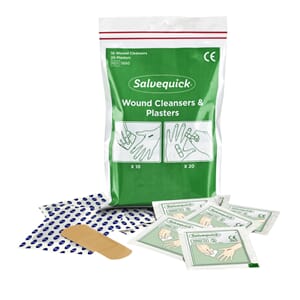 PLASTER SALVEQUICK OG SÅRVASK(20+10)