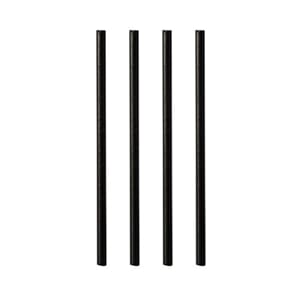 SUGERØR PAPP SORT 8MMX21CM (100)