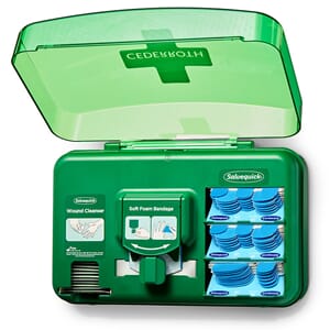 DISPENSER CEDERROTH M/INN. SÅRSKADER BLÅ