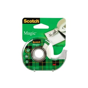 TAPE SCOTCH MAGIC 810 19MMX15M M/DISP