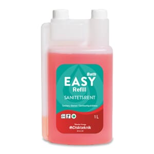 SANITETSRENT EASY BAD REFILL KONSENTRAT 1L DISKTEKNIK