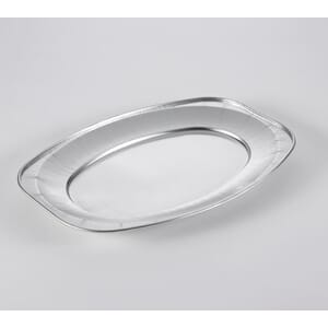 ALUMINIUMSFAT OVALT 805ML 351X243X21MM(10)