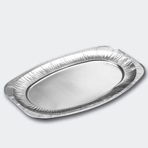 ALUMINIUMSFAT OVALT 2150ML 548X359X22MM(10)