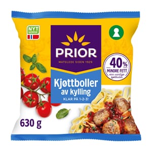 KYLLING KJØTTBOLLER 630GR PRIOR
