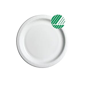 TALLERKEN 18CM PLASTFRI (50)