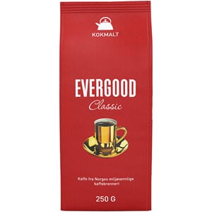 KAFFE EVERGOOD CLASSIC KOKMALT 250GR