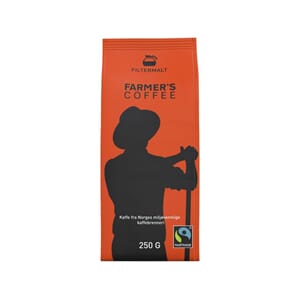 KAFFE FARMERS COFFEE FILTERMALT 250GR