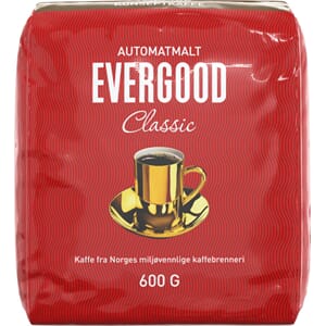 KAFFE EVERGOOD CLASSIC KONSEPTKAFFE 9X600G