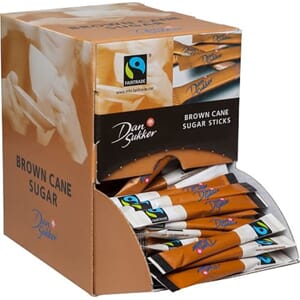 SUKKER STICKS BRUN 4G DANSUKKER 900GR