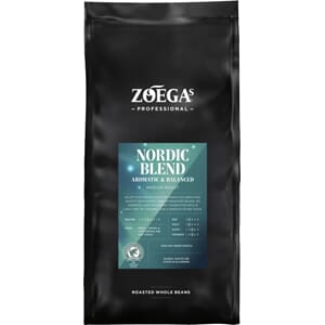 KAFFE ZOEGAS BØNNER NORDIC BLEND RWB