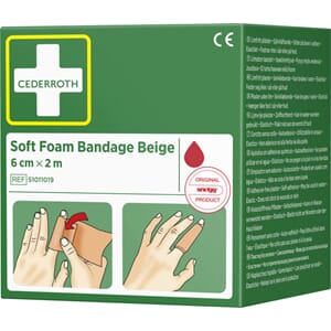 BANDASJE CEDERROTH SOFT FOAM 2M BEIGE
