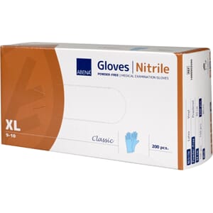 ENGANGSHANSKE NITRIL XL BLÅ(200)