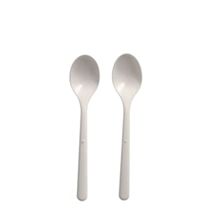 FLERGANGS TESKJE BIO-PP 13CM HVIT (50)