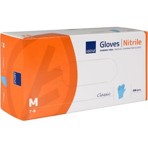 ENGANGSHANSKE NITRIL STR M BLÅ CLASSIC(200)