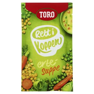 ERTESUPPE RETT I KOPPEN 20 POSER