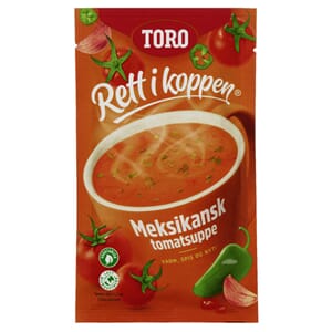 TOMATSUPPE MEKSIKANSK 28G RETT I KOPPEN