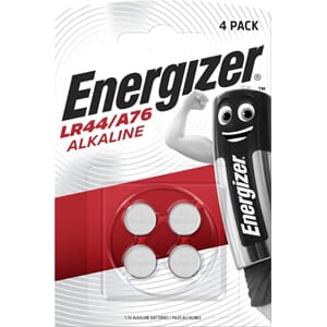 BATTERI ENERGIZER ALKALINE LR44/A76 (4)