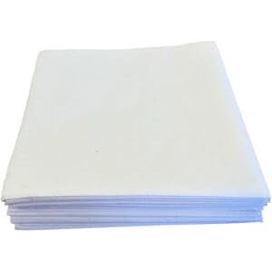 SERVIETT 24X24CM 3 LAGS HVIT (100)