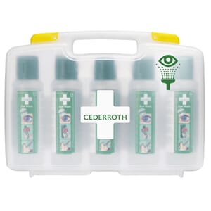 ØYEDUSJFLASKE I KOFFERT 5X500ML CEDERROTH