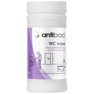 WC WIPES  ANTIBAC 90STK