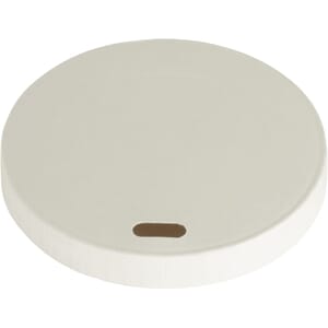 LOKK TIL BEGER 90MM HVIT PAPP(50)