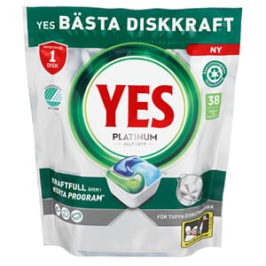 MASKINOPPVASK TABL PLATINIUM ALT-I-ETT 38STK