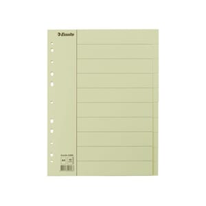 SKILLEBLAD ESSELTE A4 10-DELT MANILLA