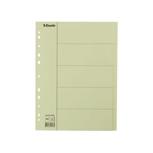 SKILLEBLAD ESSELTE A4 5-DELT MANILLA