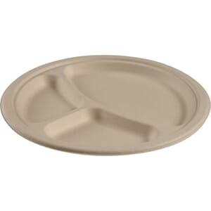 TALLERKEN FIBER 3-DELT Ø26CM GASTRO (50)