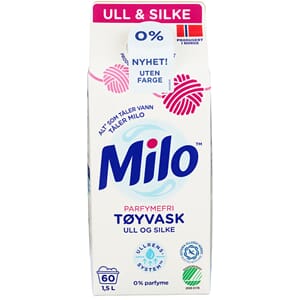 TØYVASK MILO ULL FLYTENDE PARFYMEFRI 1,5L