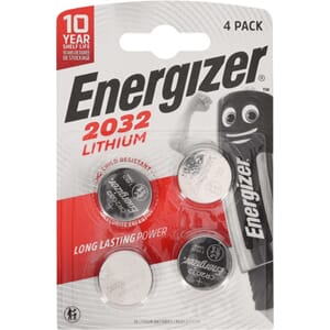 BATTERI ENERGIZER CELL LITHIUM 2032 (4)
