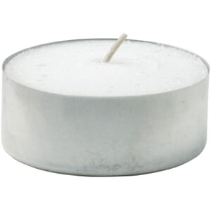 TELYS DUNI 38MM 4T BRENNTID HVIT (100)