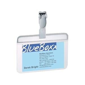 NAVNESKILT DURABLE SELV.LAM 54X90 (25)