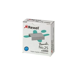 HEFTESTIFT REXEL NR25 BAMBI (5000)