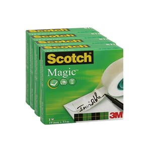 TAPE SCOTCH MAGIC 810 19MMX33M (4)