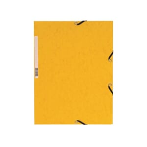 STRIKKMAPPE EXACOMPTA A4 3 KL 355G GUL