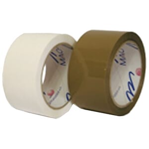 EMBALLASJETAPE PP 50MMX66M BRUN